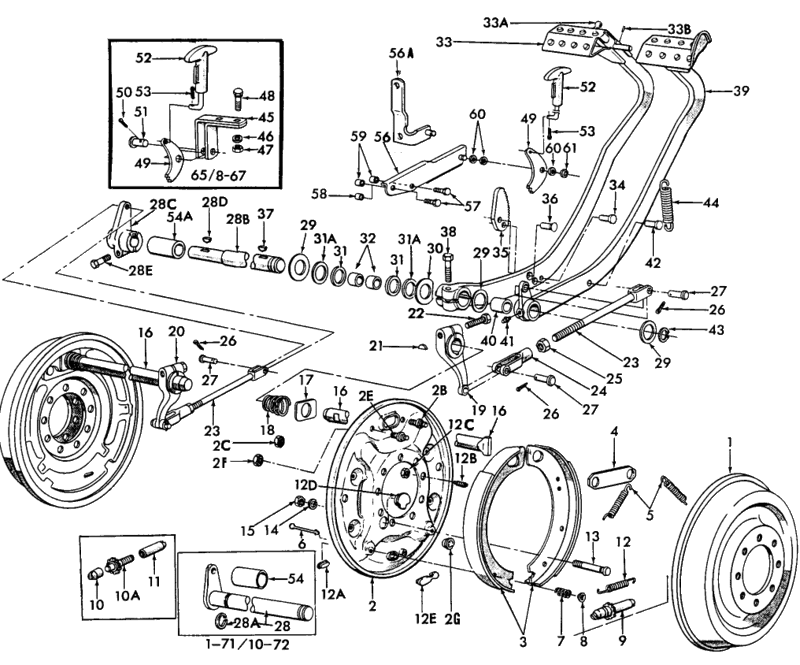 1971 200 E-brk parts - Yesterday's Tractors (472144) farmall h alternator wiring diagram 